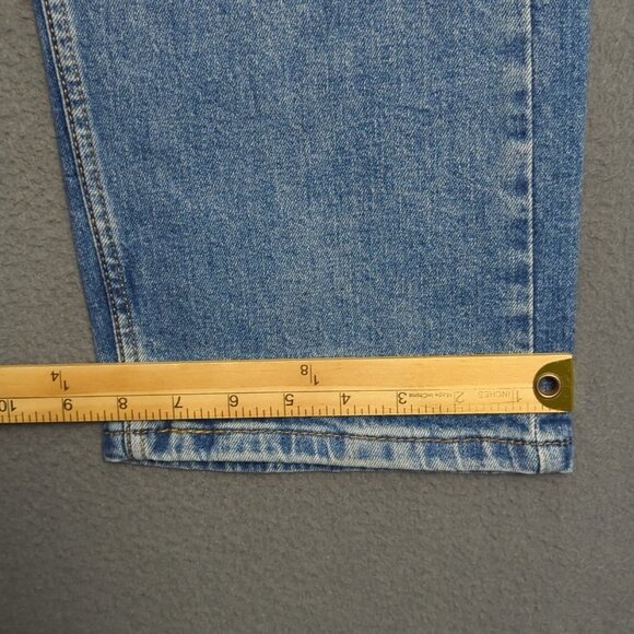 Levi's Jeans Men's 38x32 Blue 505 Regular Fit Straight Leg Denim - Picture 8 of 11
